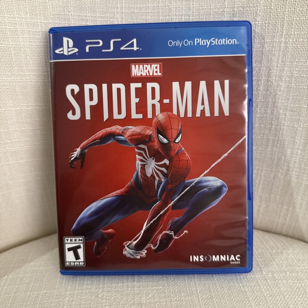 Marvel's Spider-Man (PlayStation 4, 2018) Pre Owned‎ In Case